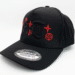 gorra snapback negra con