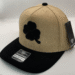 gorra diamond beige con bordado de trebol gorra diamond beige con bordado de trebol